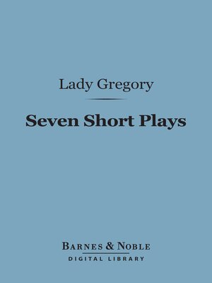 cover image of Seven Short Plays (Barnes & Noble Digital Library)